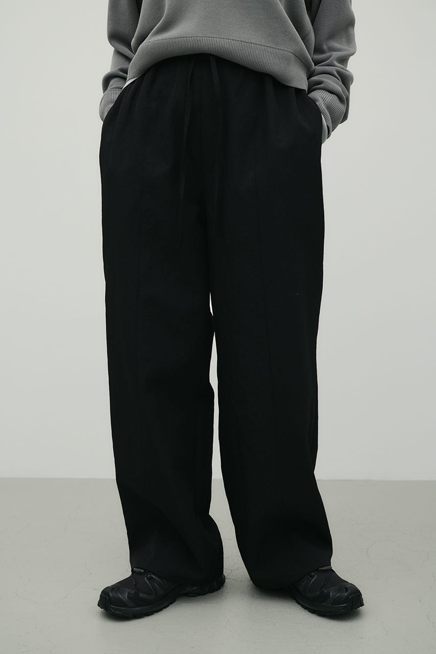 ハイラインワイドパンツ BLK S