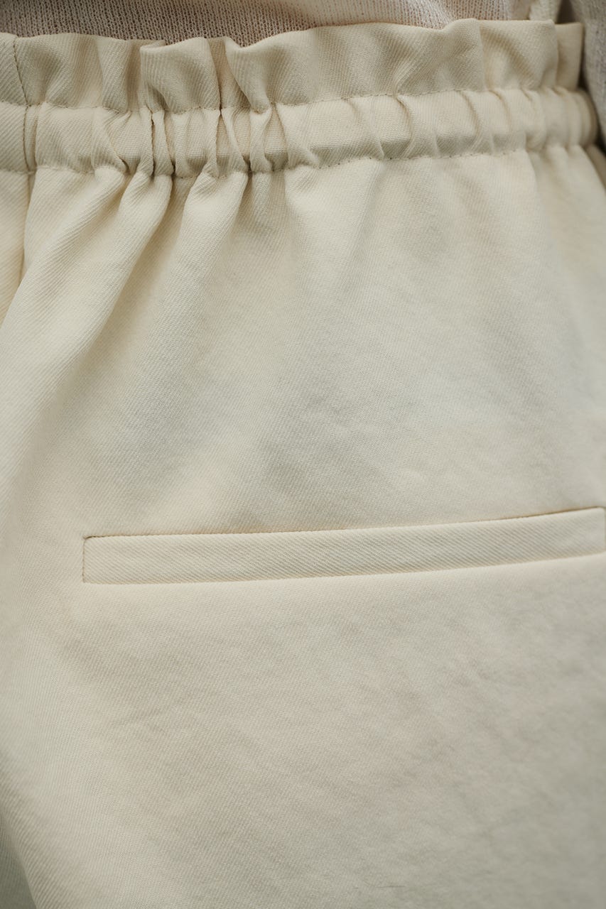 ハイラインワイドパンツ IVOY S