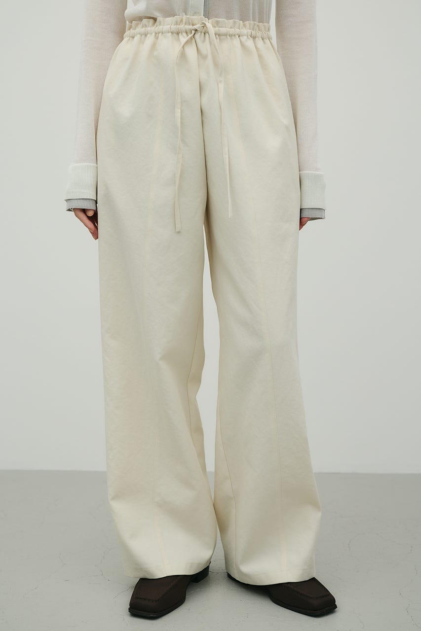 ハイラインワイドパンツ IVOY S