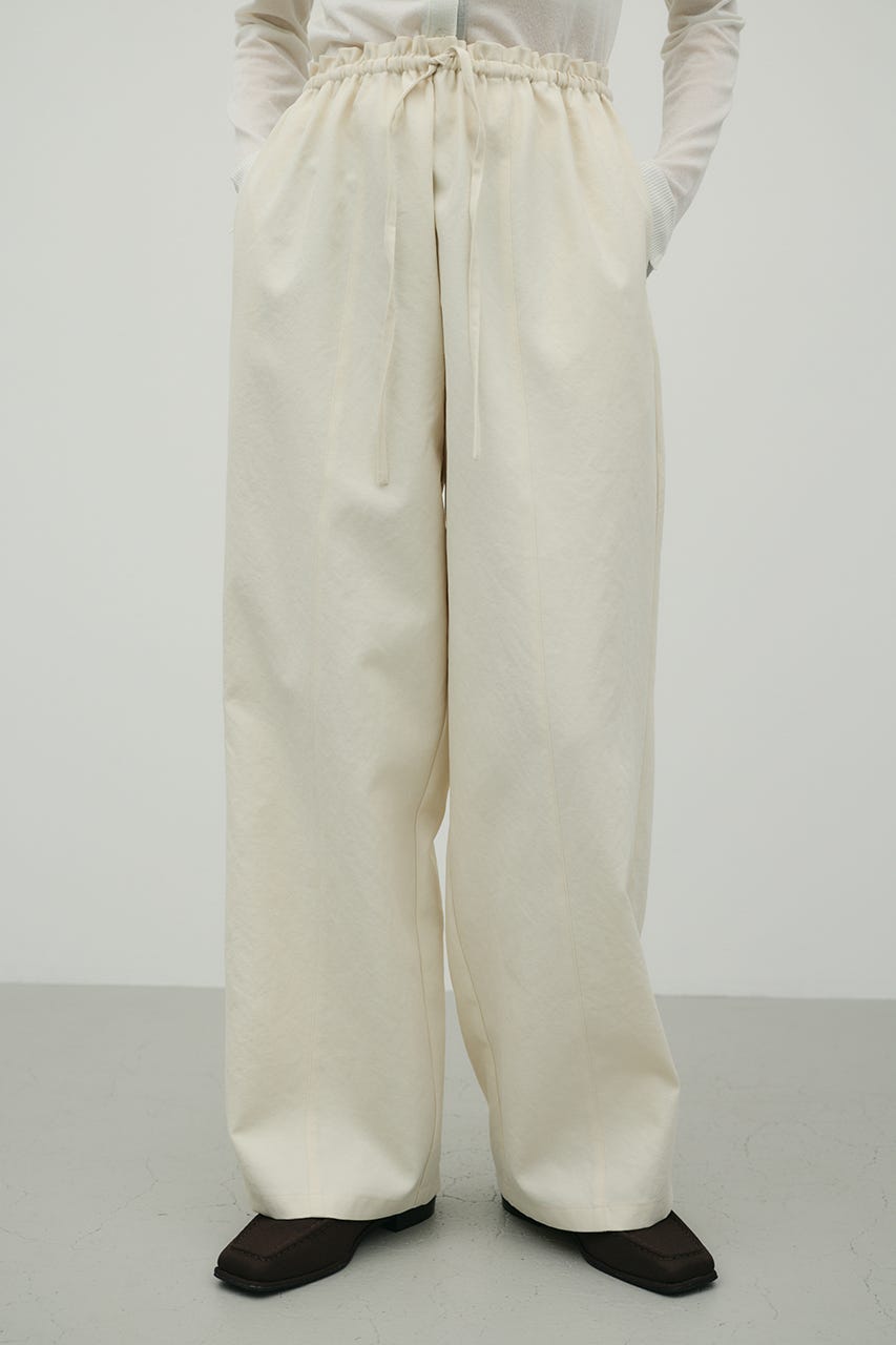 ハイラインワイドパンツ IVOY S