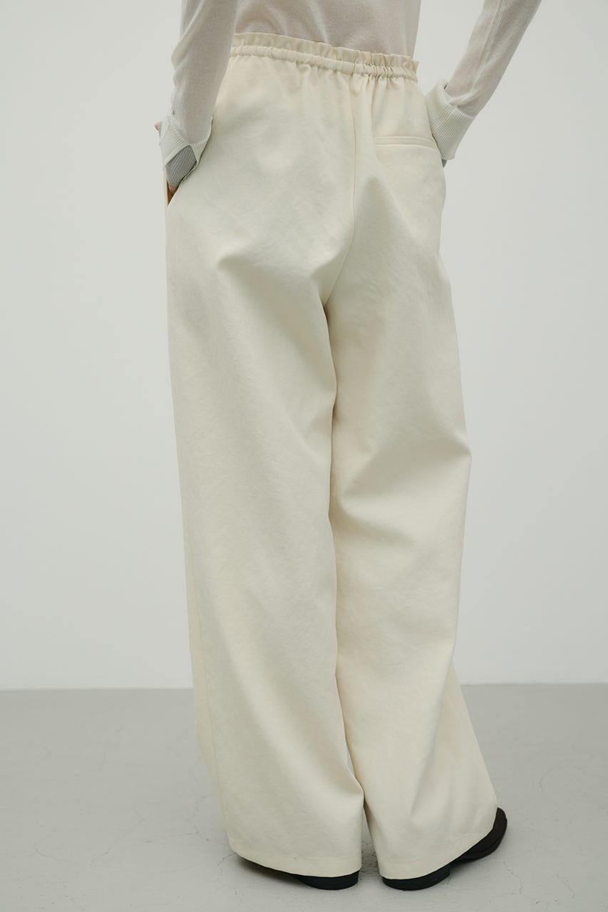 ハイラインワイドパンツ IVOY S