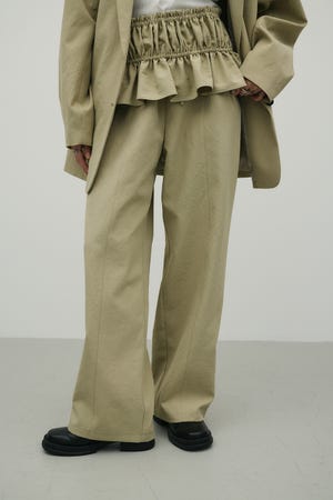 ハイラインワイドパンツ