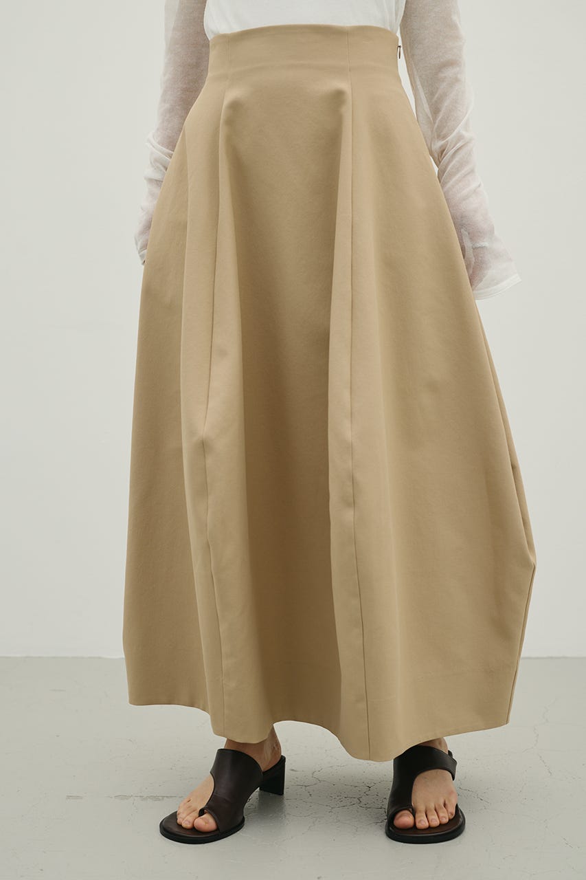 ヘムバルーンスカート BEG S