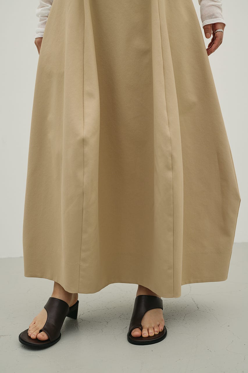 ヘムバルーンスカート BEG S