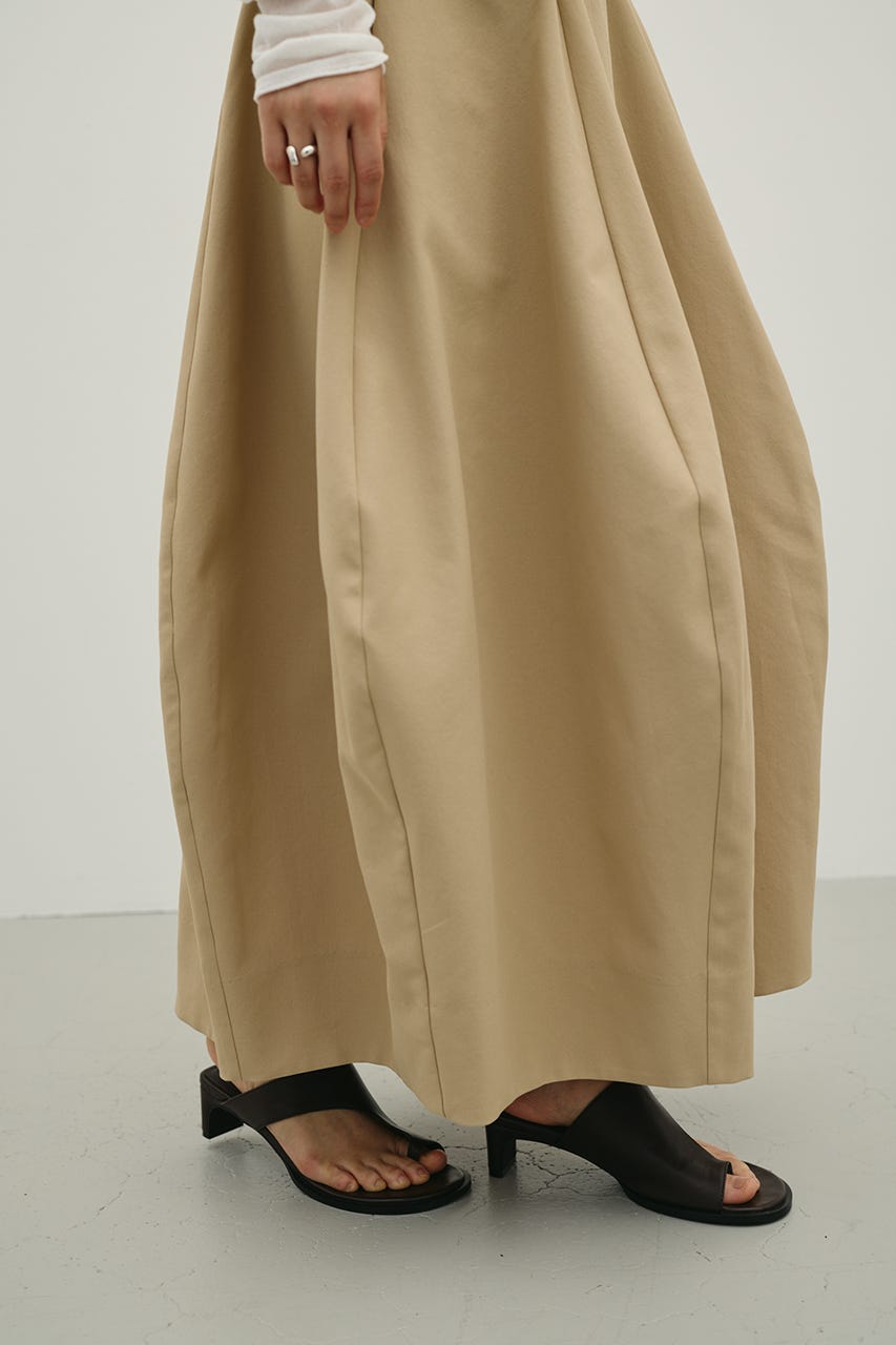 ヘムバルーンスカート BEG S