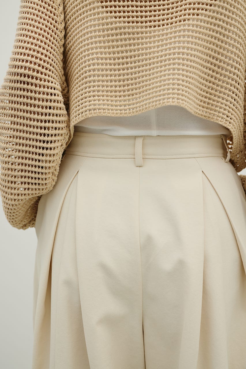 タックフォルムパンツ IVOY M