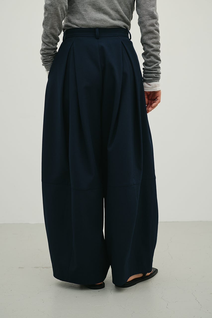 タックフォルムパンツ NVY S