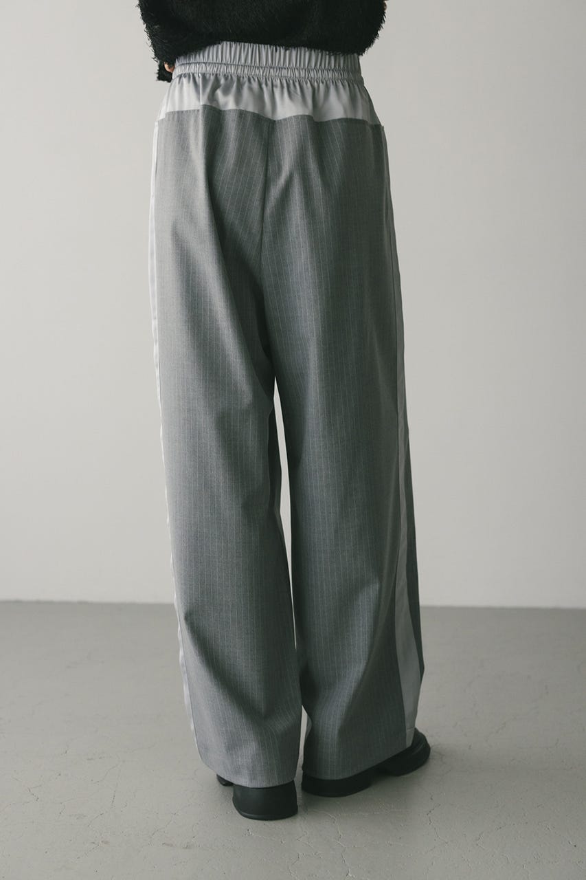 サイドラインストライプパンツ GRY M