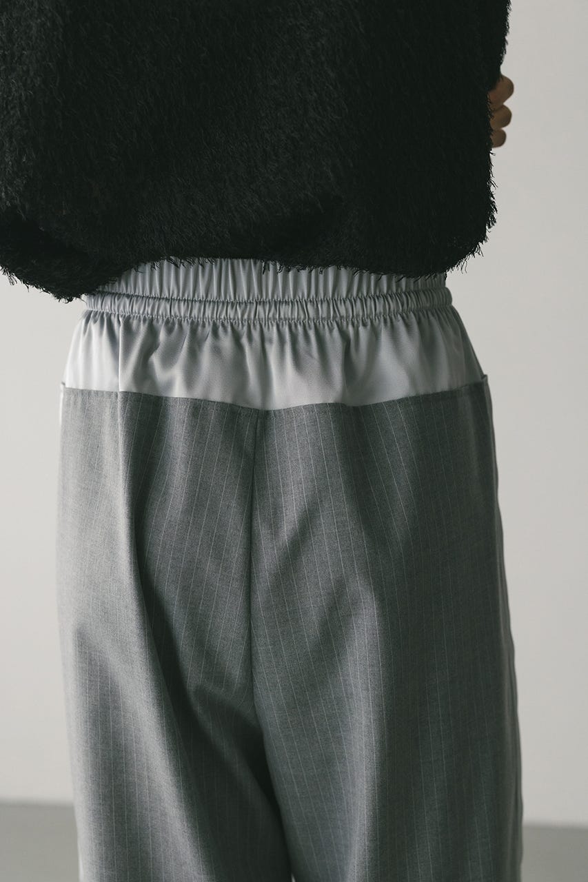 サイドラインストライプパンツ GRY M
