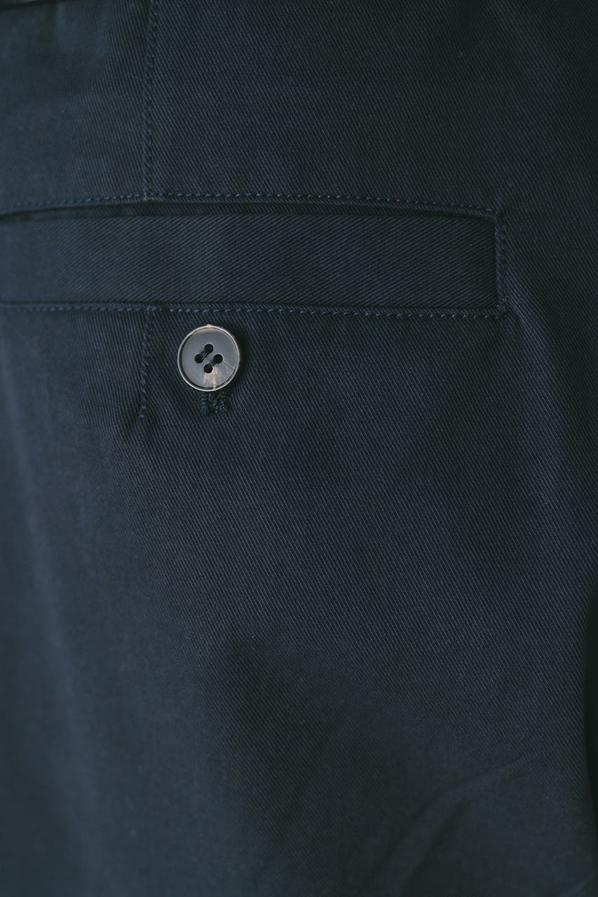 サイドタックフォルムパンツ NVY S