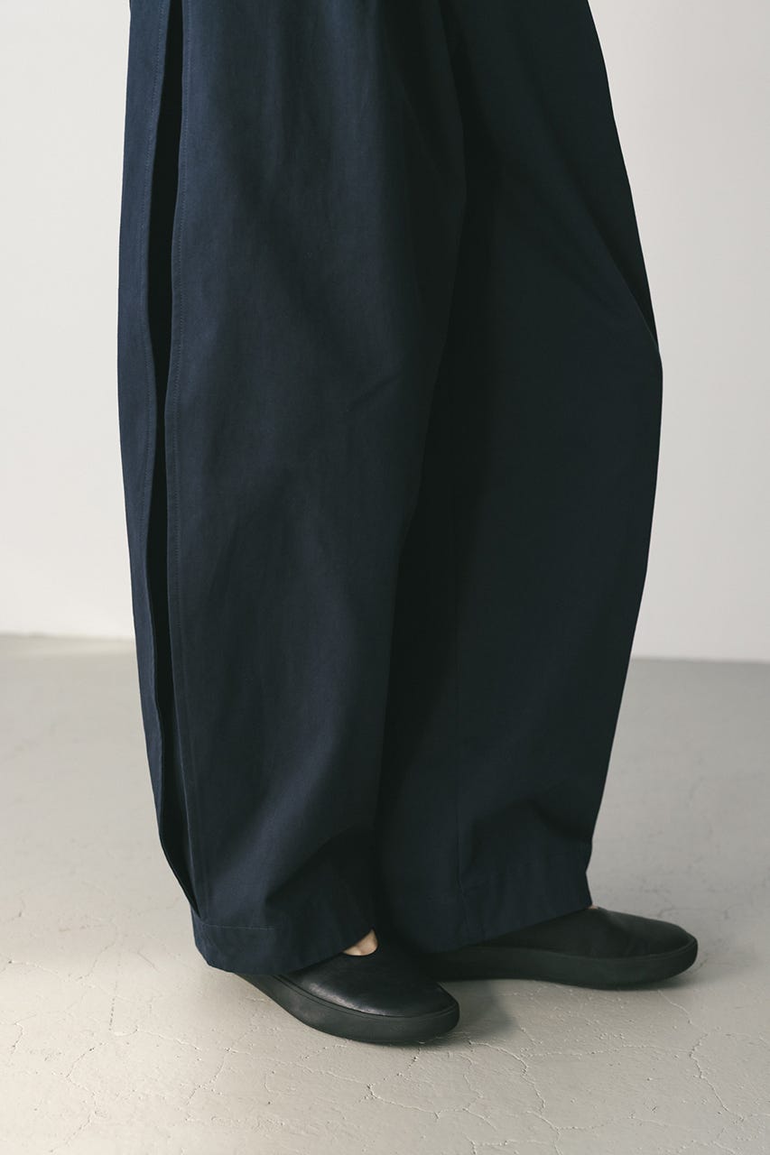 サイドタックフォルムパンツ NVY S