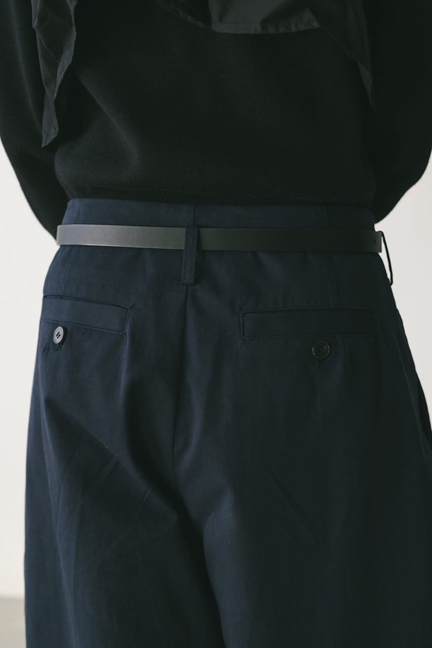 サイドタックフォルムパンツ NVY S