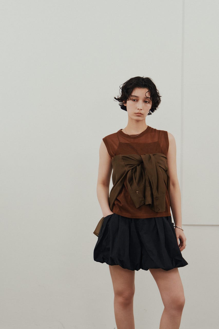 ACTIVE撥水UVバルーンショートパンツ BLK S