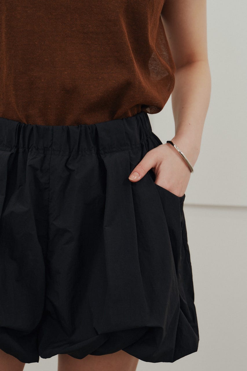 ACTIVE撥水UVバルーンショートパンツ BLK S