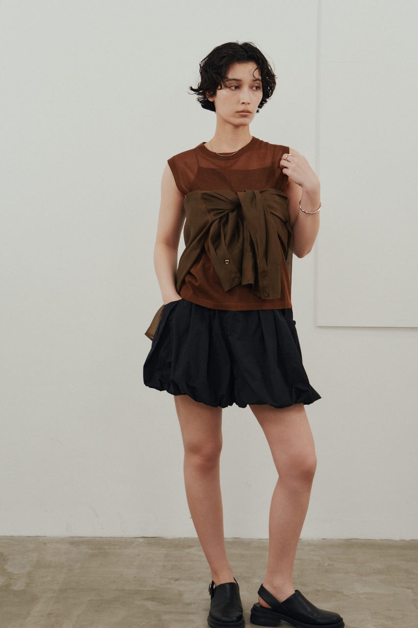 ACTIVE撥水UVバルーンショートパンツ BLK S