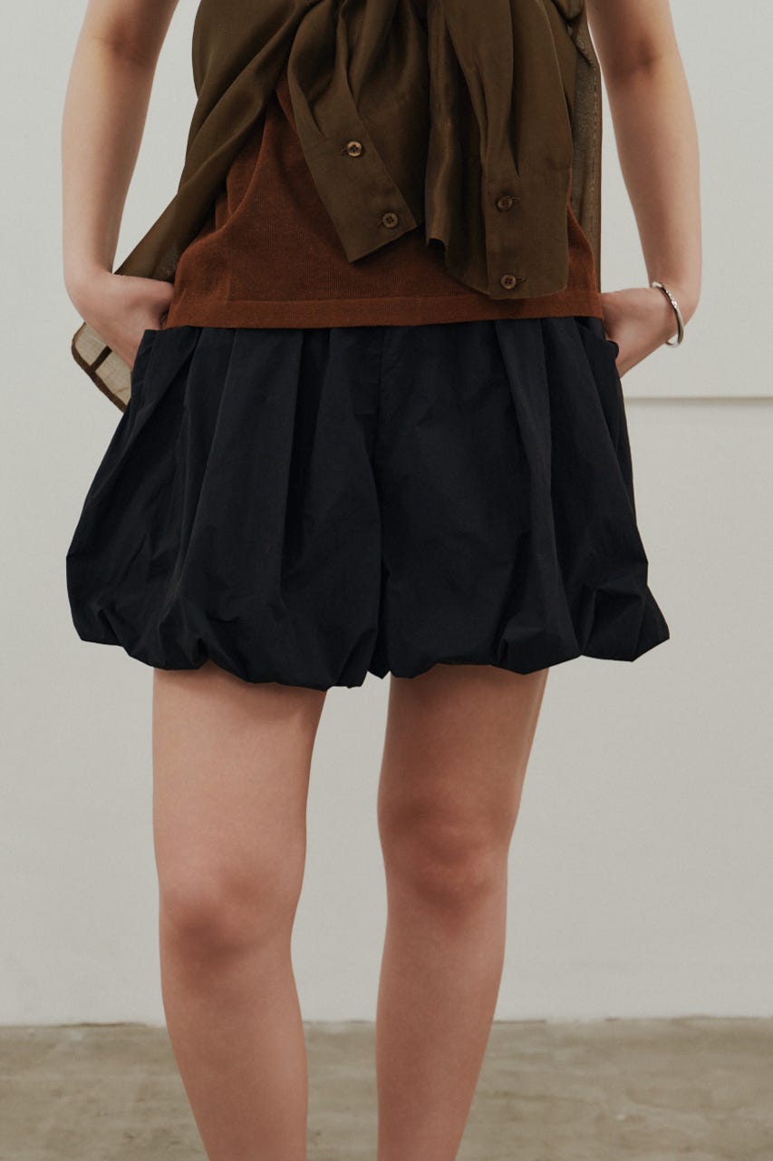 ACTIVE撥水UVバルーンショートパンツ BLK S