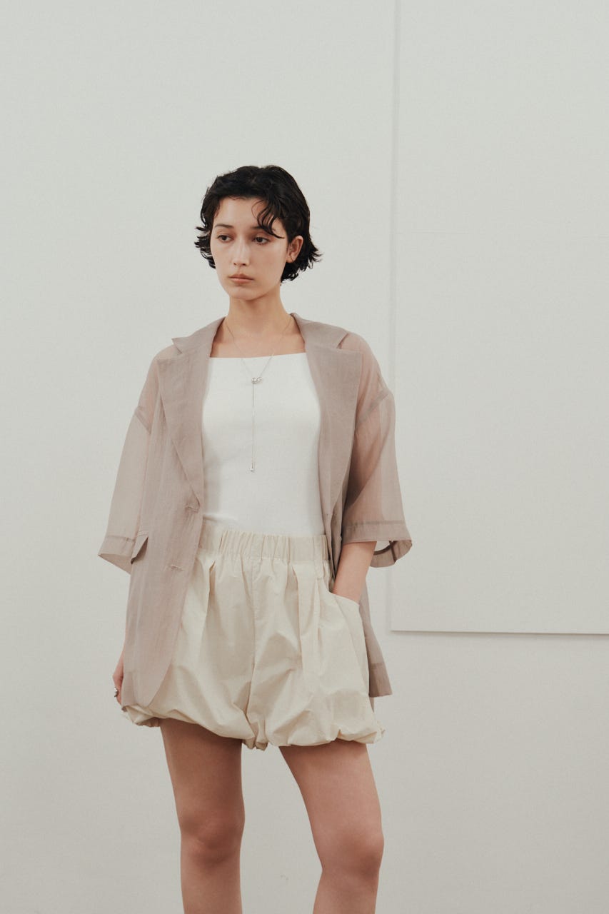 ACTIVE撥水UVバルーンショートパンツ IVOY M