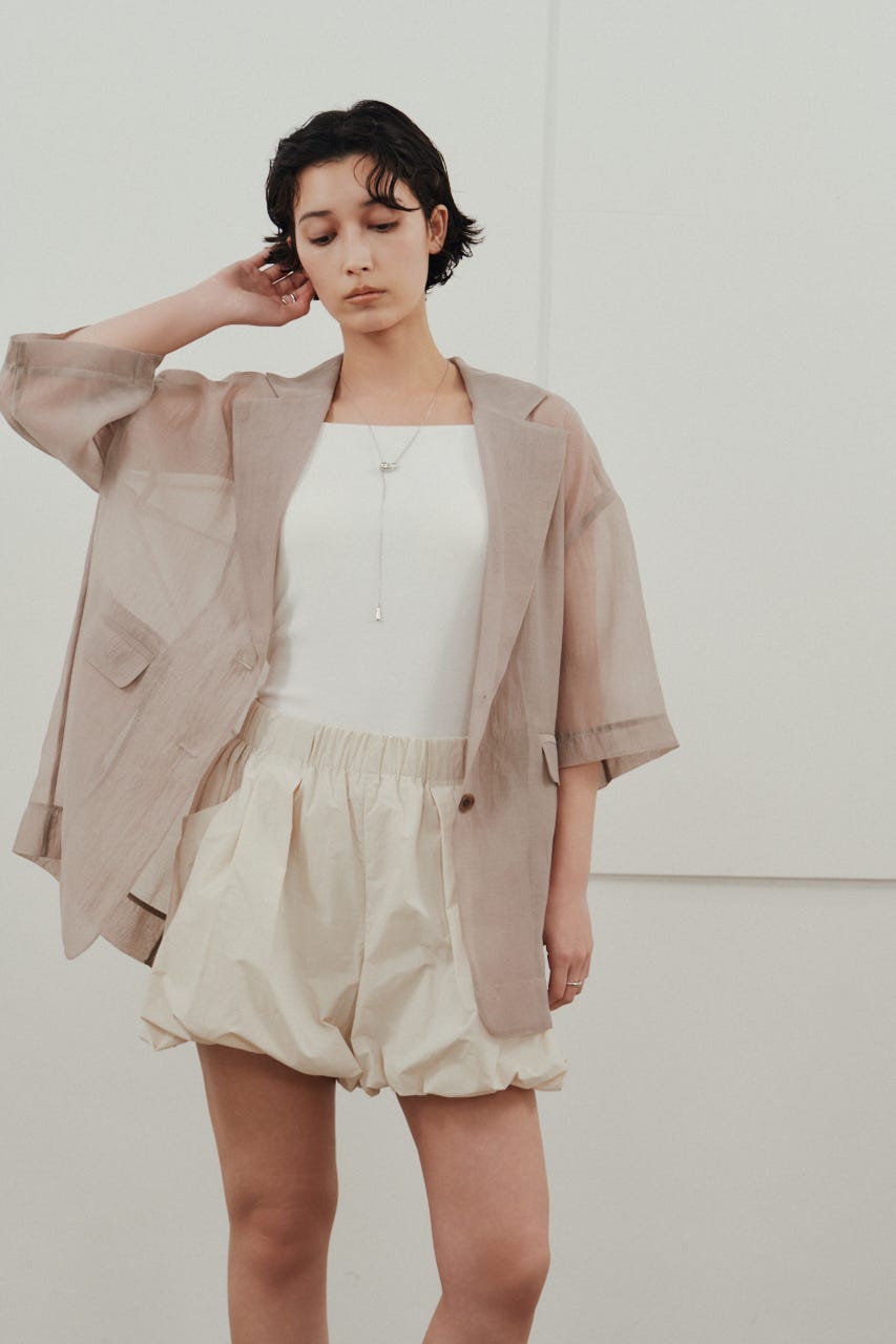 ACTIVE撥水UVバルーンショートパンツ IVOY M