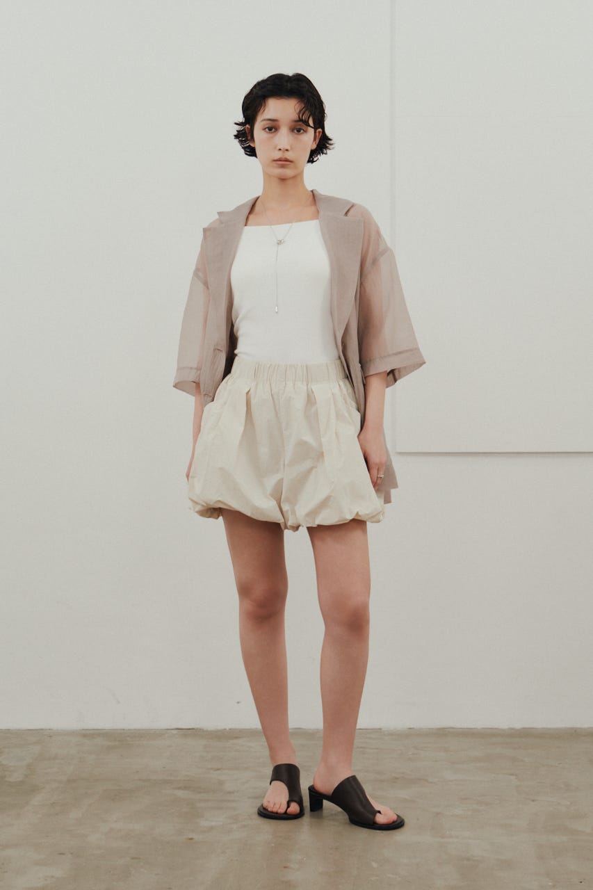 ACTIVE撥水UVバルーンショートパンツ IVOY M