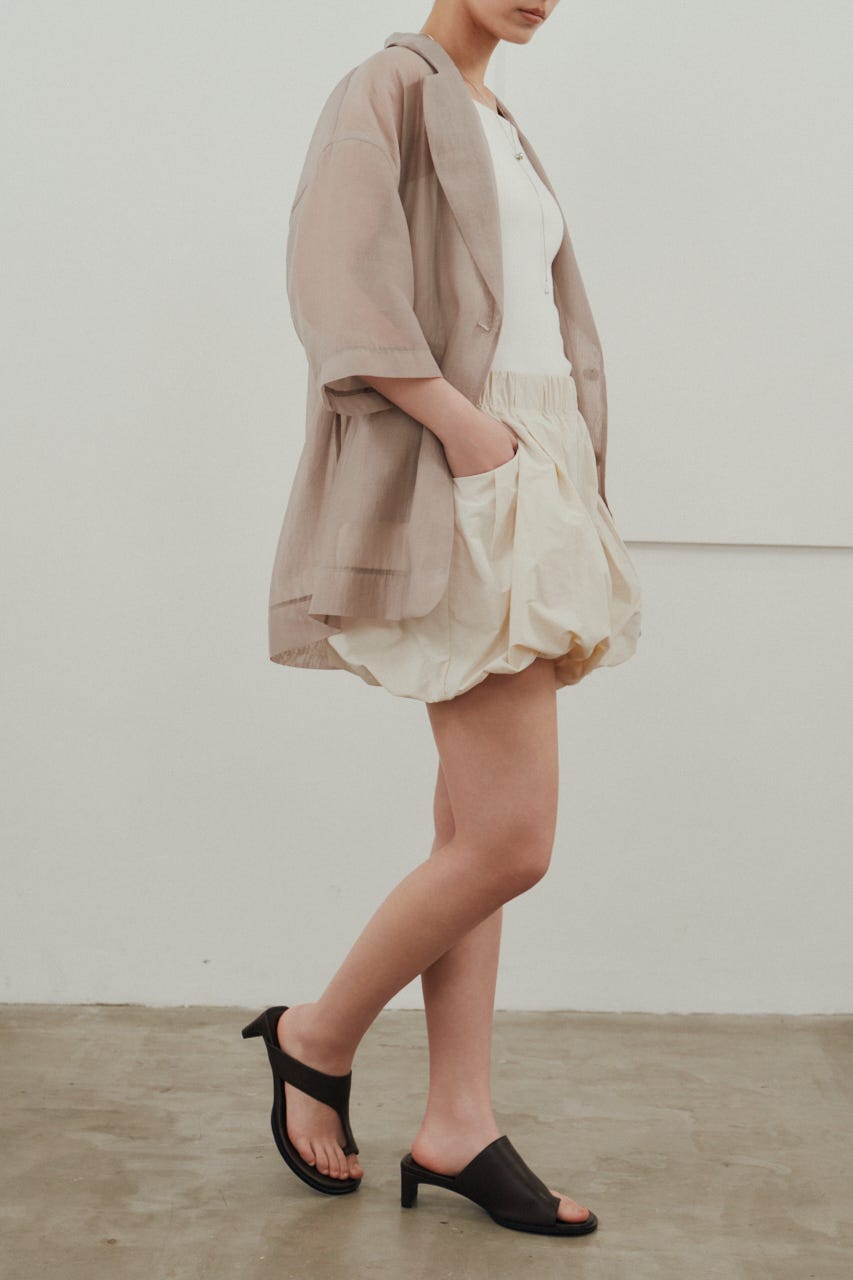 ACTIVE撥水UVバルーンショートパンツ IVOY M