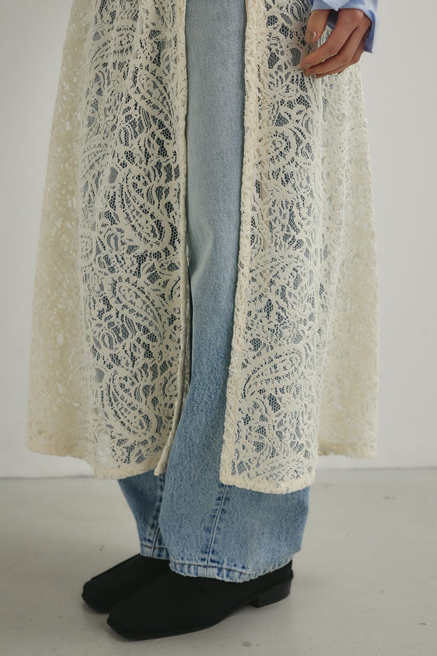 ニュアンスレースラップスカーフ IVOY FREE