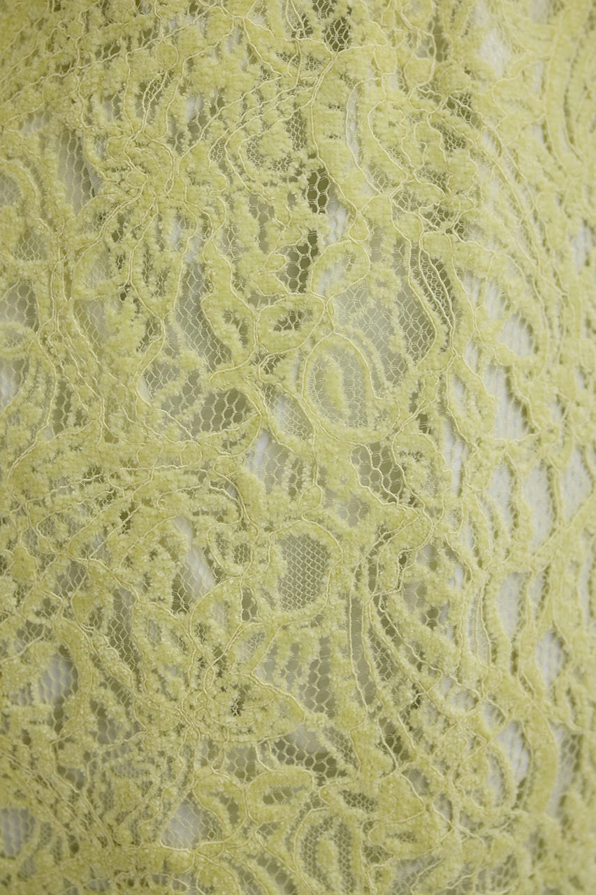 ニュアンスレースラップスカーフ L/GRN FREE