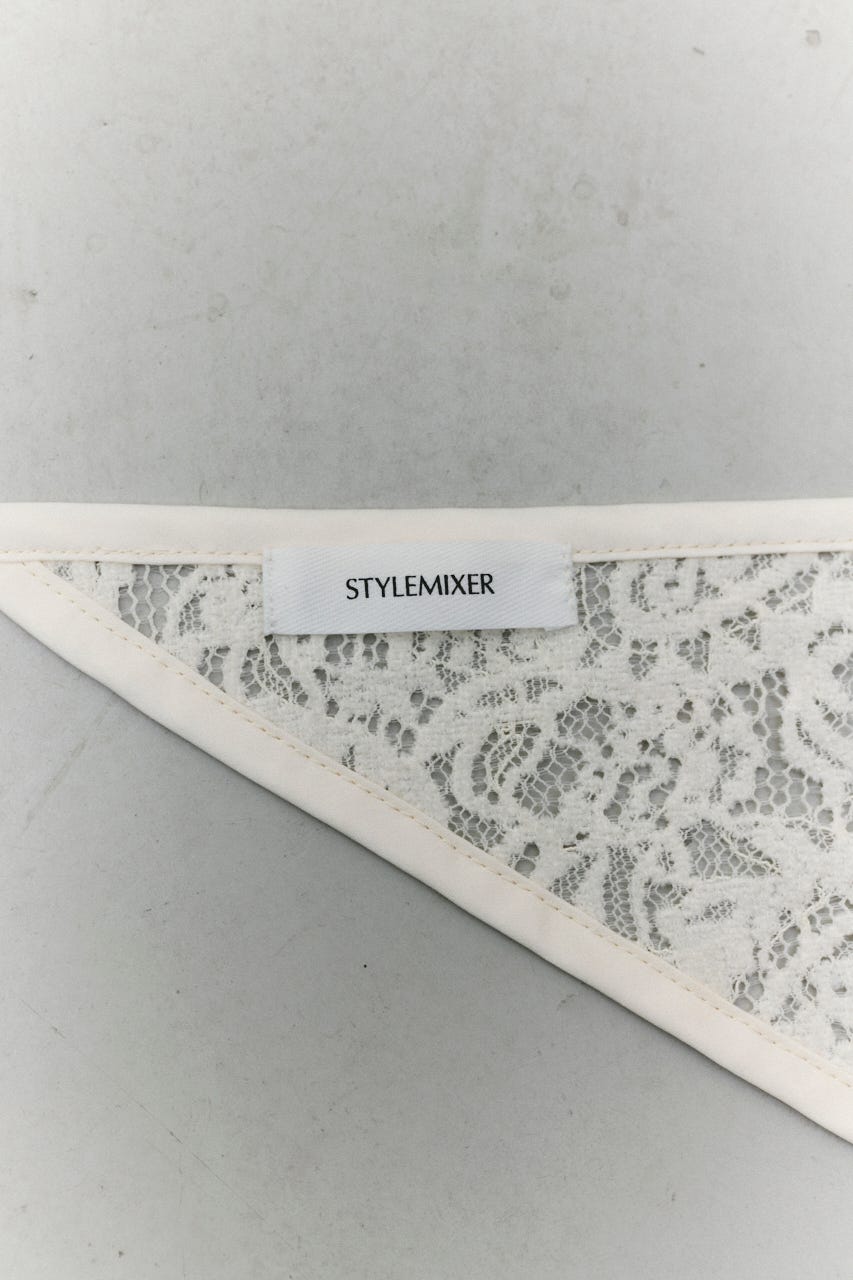 ニュアンスレーススカーフ IVOY FREE