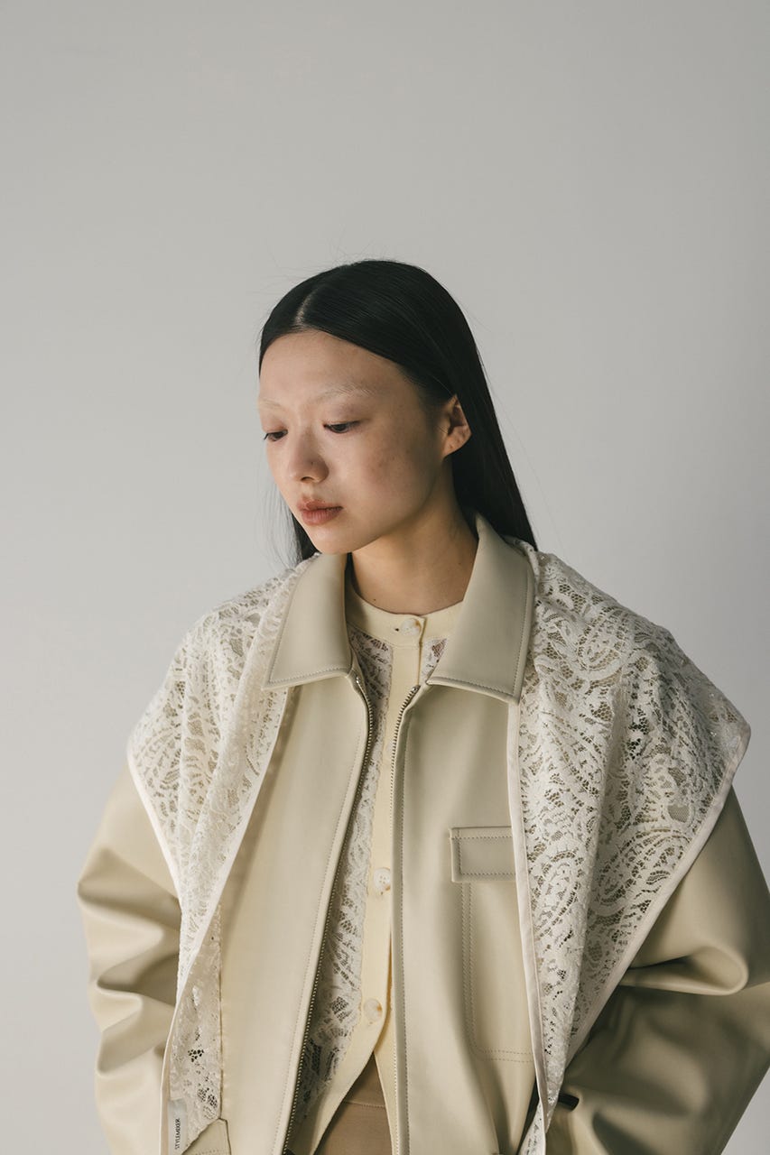 ニュアンスレーススカーフ IVOY FREE