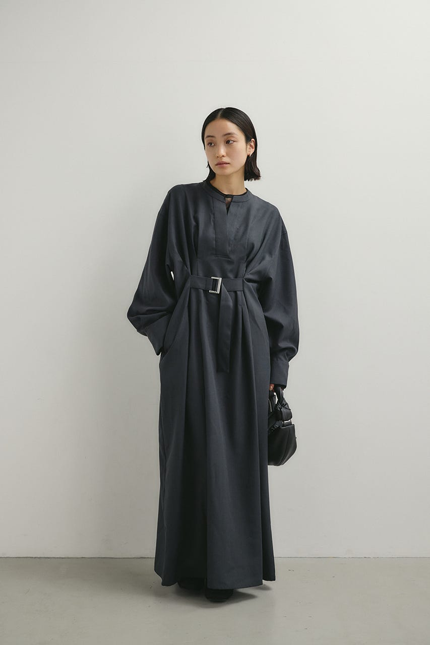 STYLEMIXER | バックルベルトワンピース (ワンピース(ロング） ) |SHEL