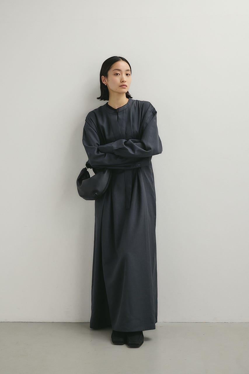 バックルベルトワンピース C.GRY S