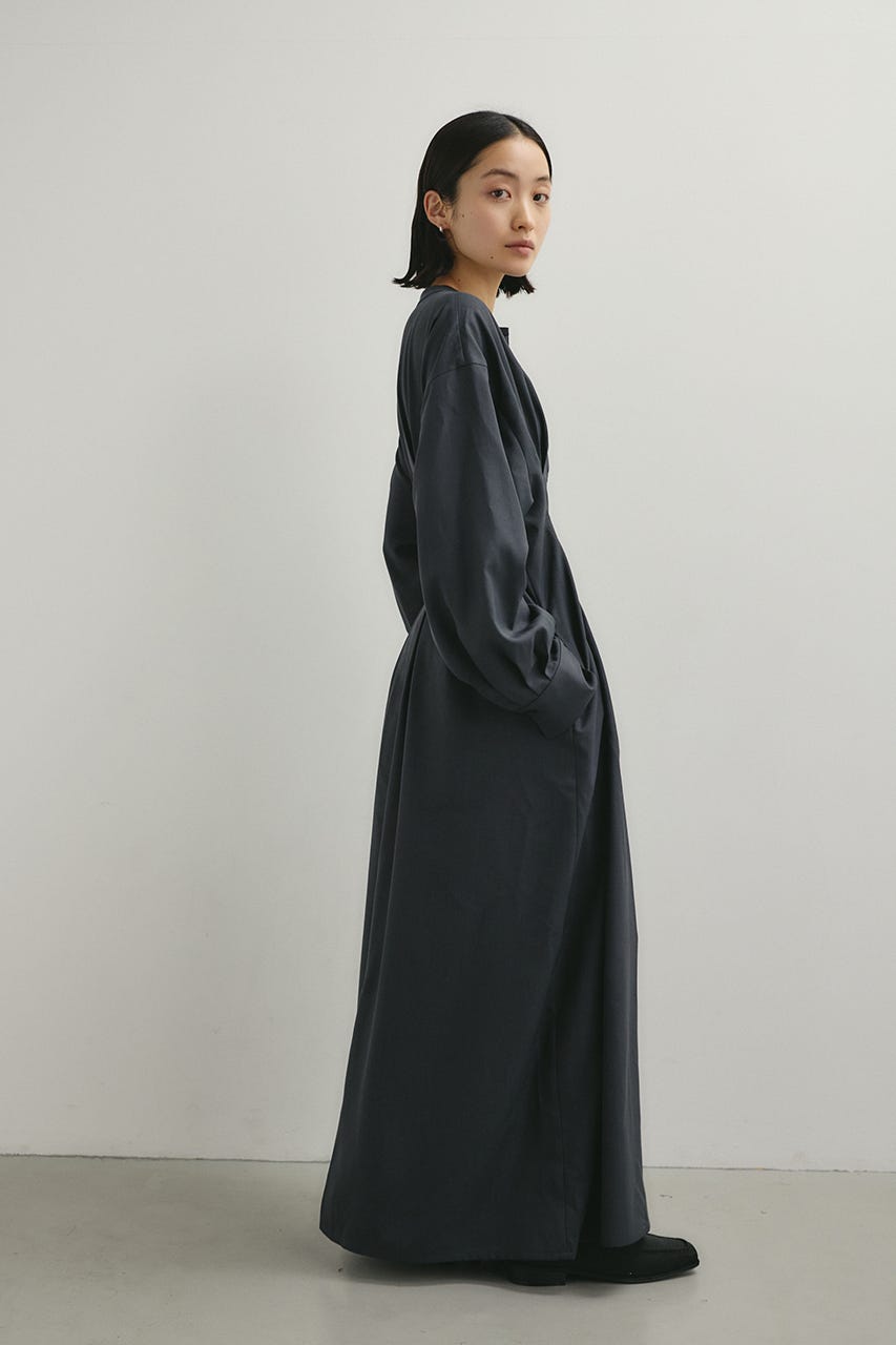 バックルベルトワンピース C.GRY S