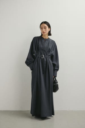 バックルベルトワンピース