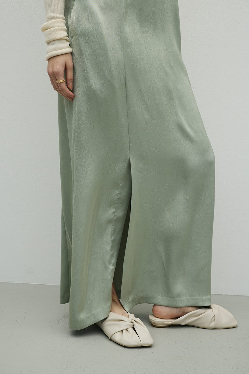 サテンストリングキャミワンピース MINT S