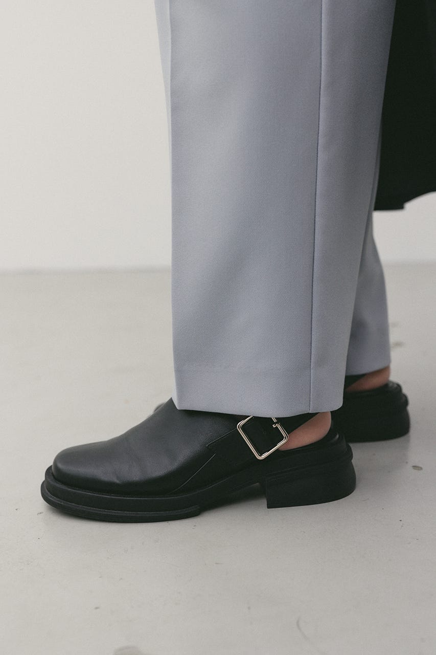 クロッグサンダル BLK S