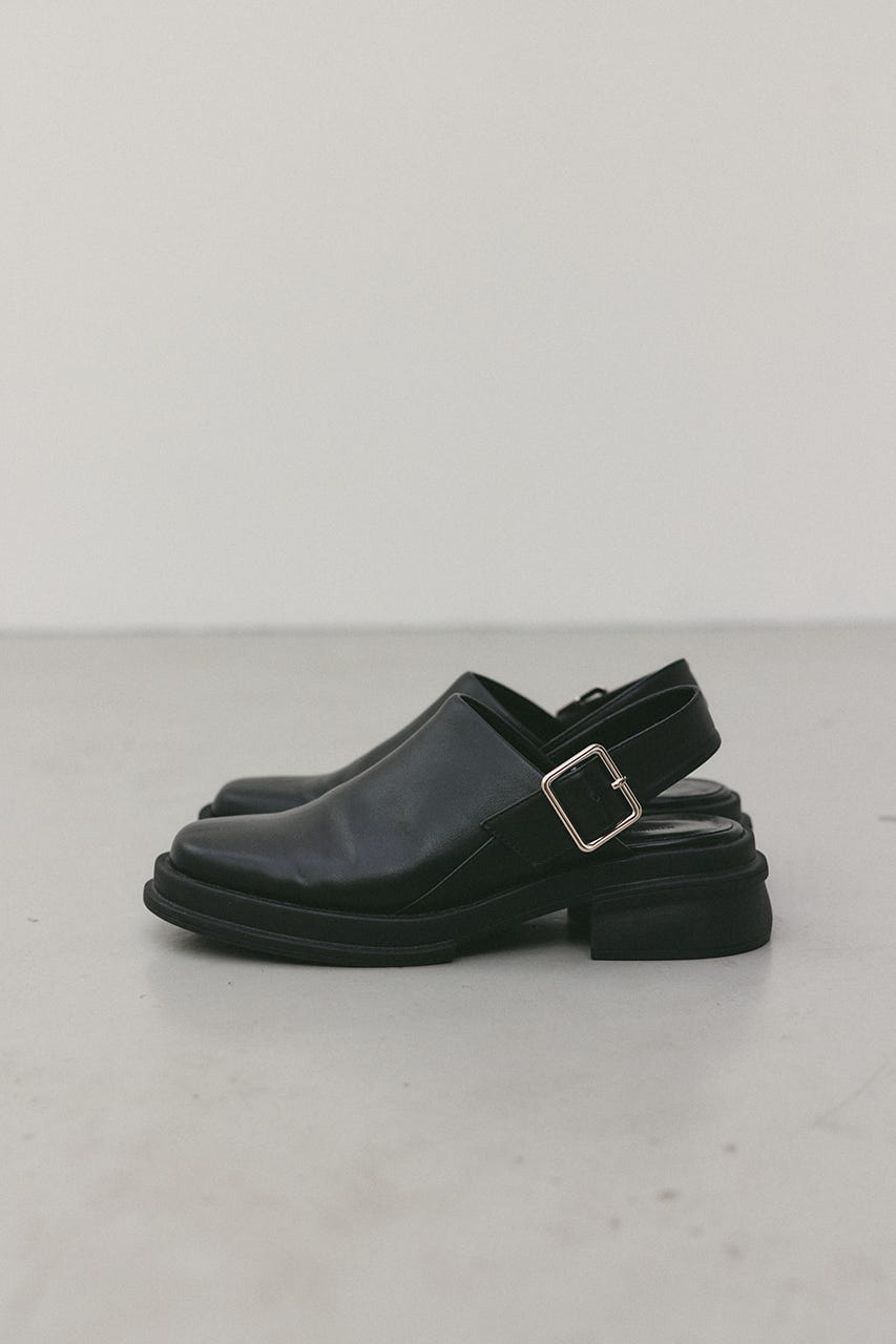 クロッグサンダル BLK S