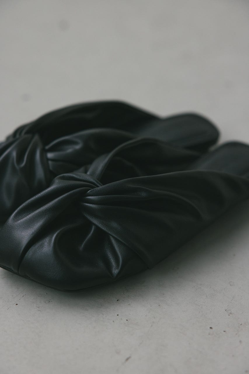 ツイストミュール BLK L