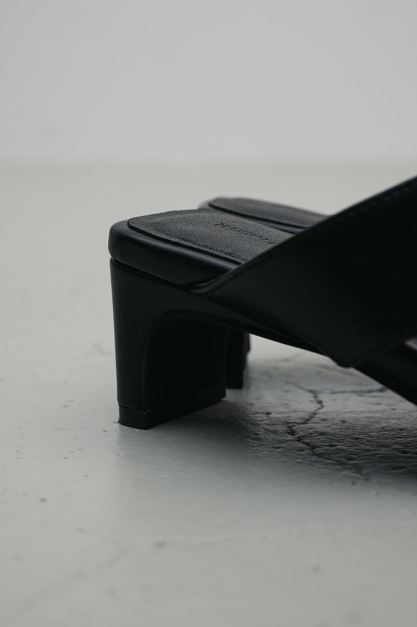 トングヒールサンダル BLK M