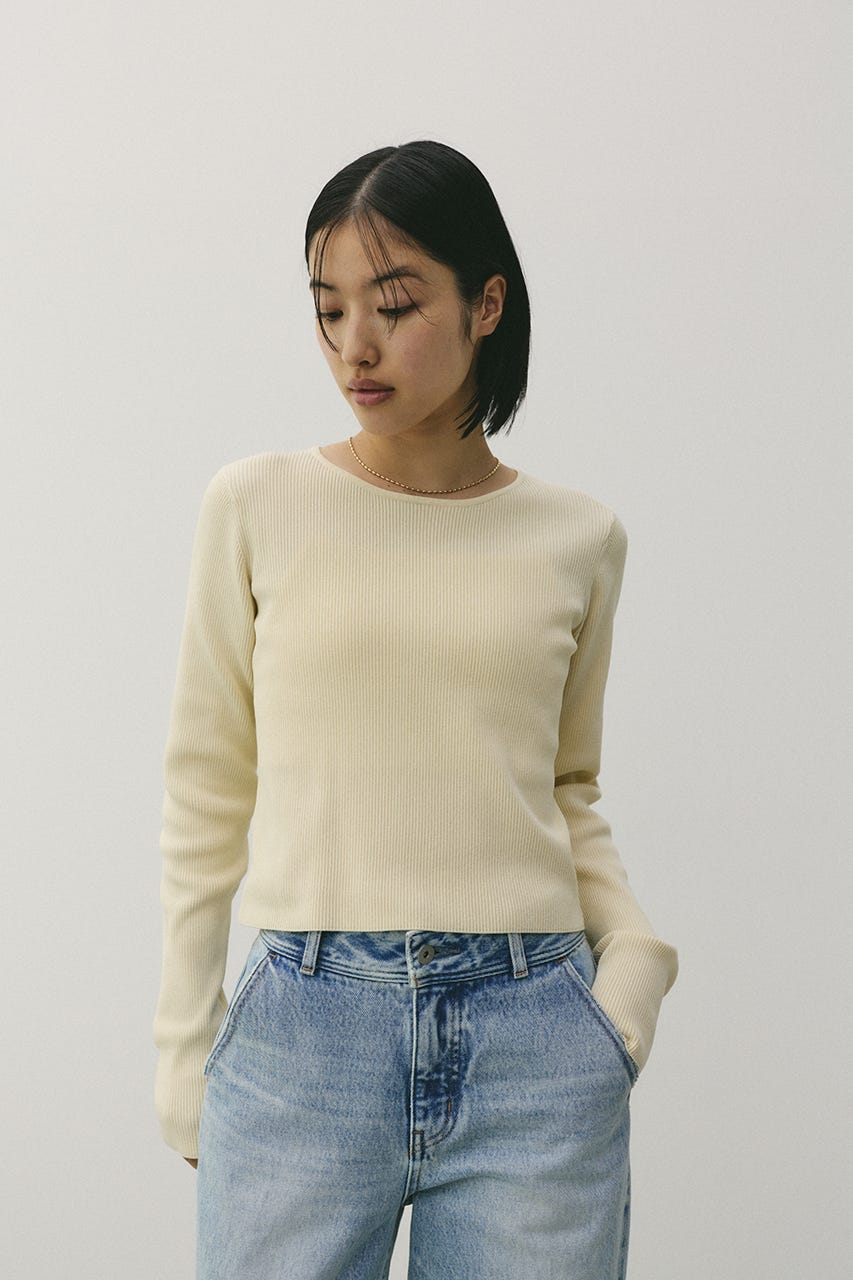 2ピースペプラムドライニット IVOY FREE