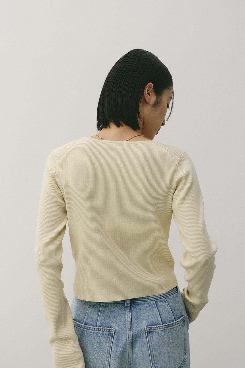 2ピースペプラムドライニット IVOY FREE