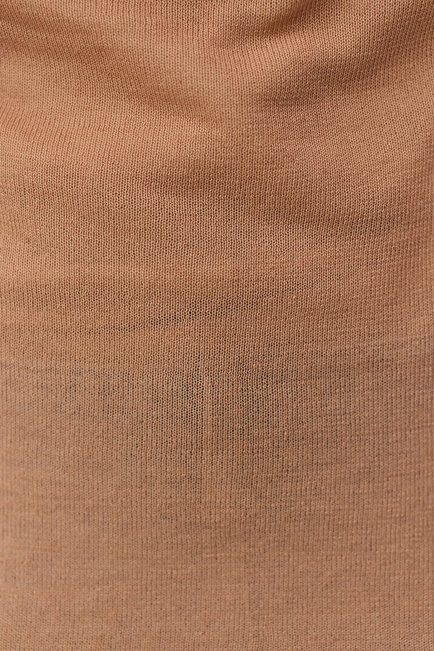 ディープVネックシアートップ L/ORG FREE