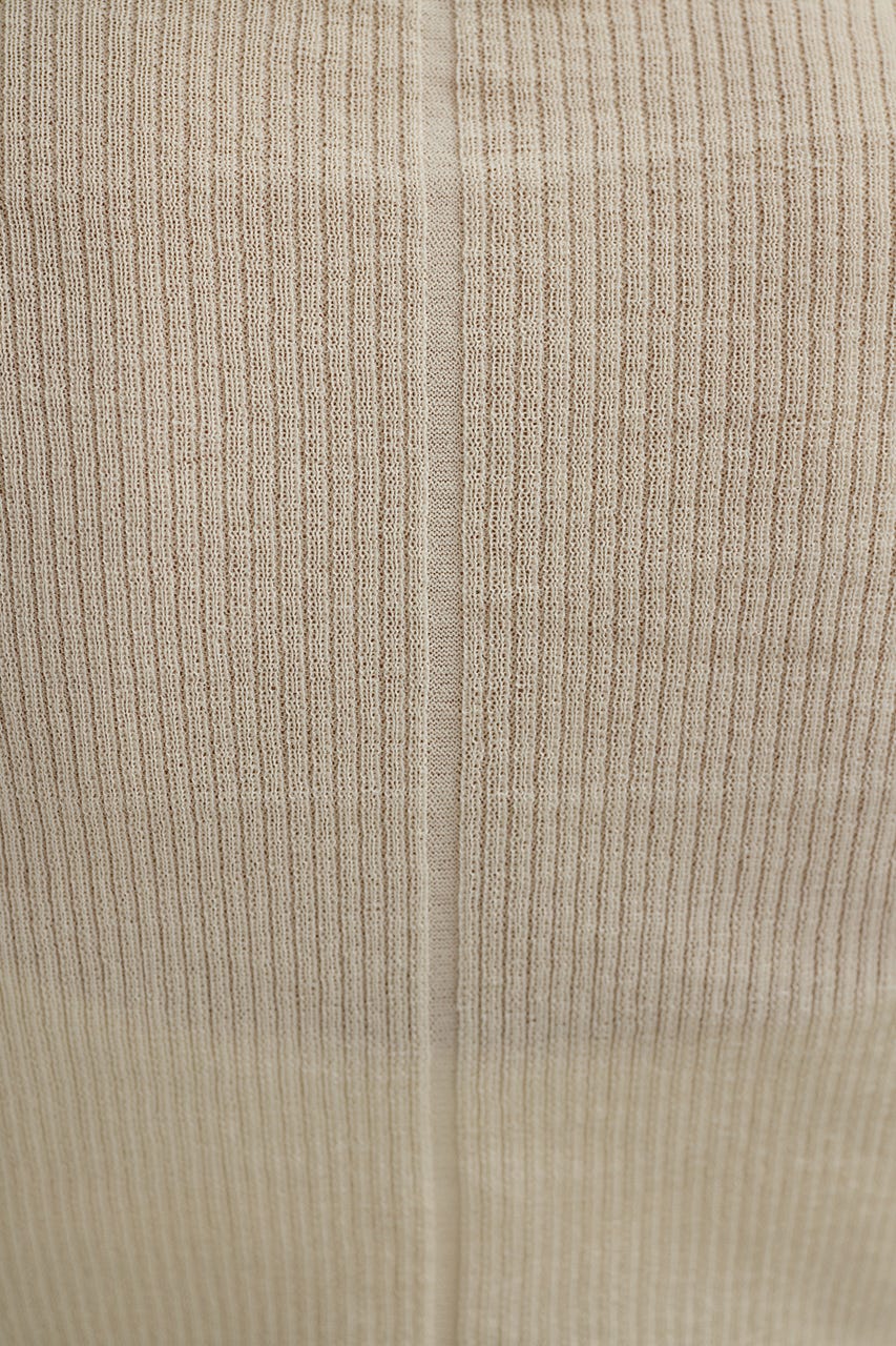 ヘンリーネックシアーニット IVOY FREE