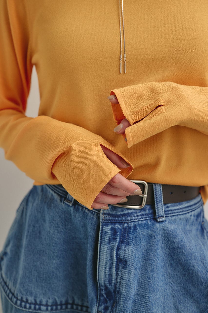 スリットスリーブニット ORG FREE