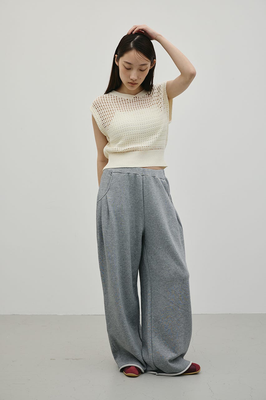 2WAYクロシェニット WHT FREE