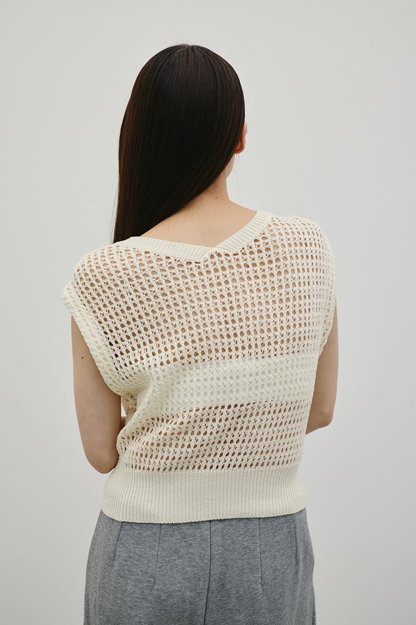 2WAYクロシェニット WHT FREE