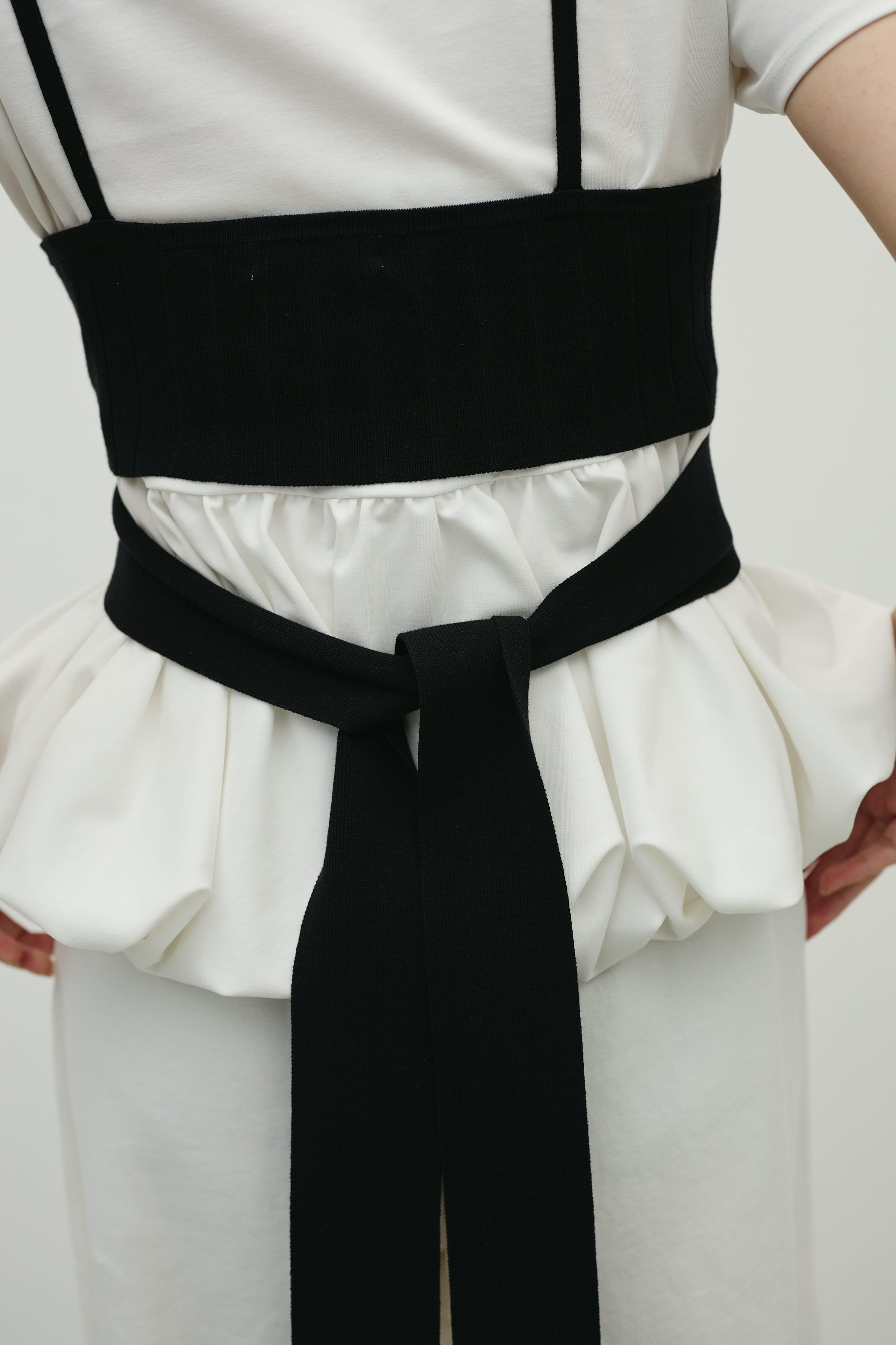 アメスリニットビスチェ BLK FREE