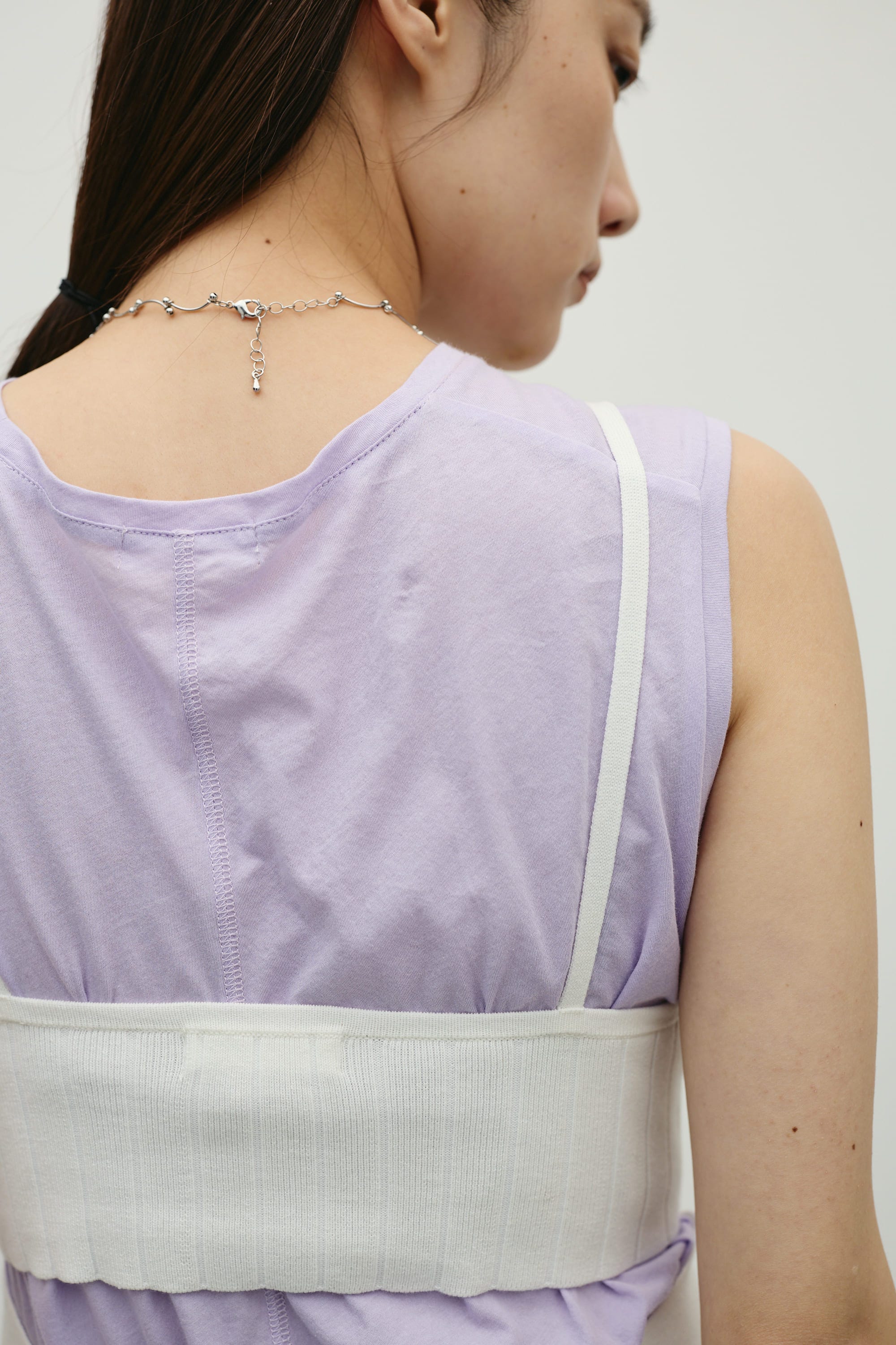 アメスリニットビスチェ WHT FREE