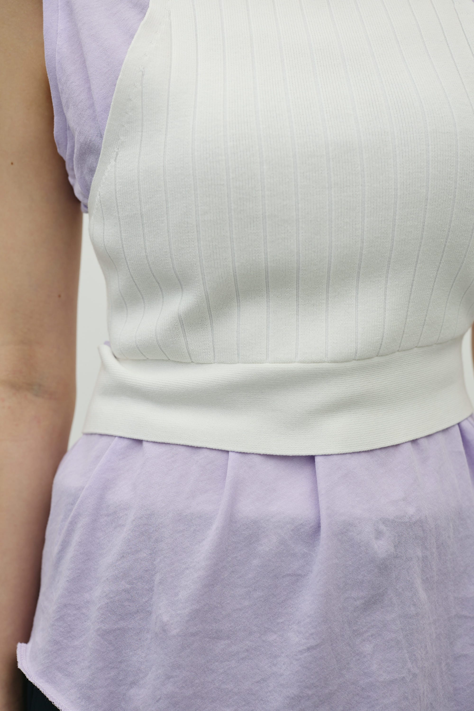 アメスリニットビスチェ WHT FREE