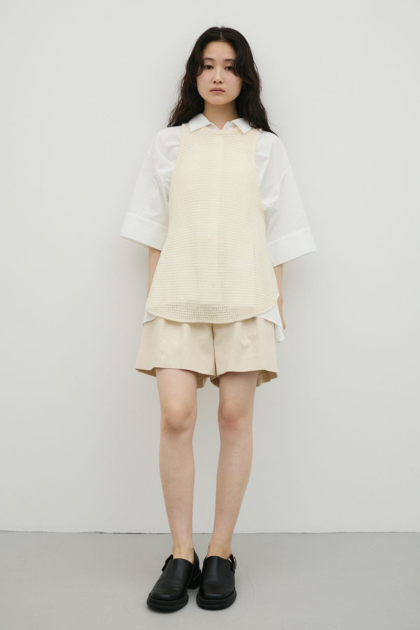 STYLEMIXER | アメスリメッシュニットタンク (タンクトップ ) |SHEL