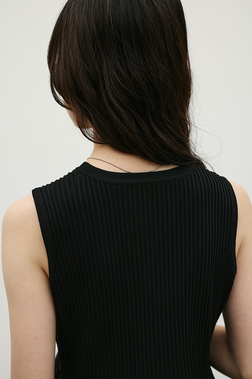 STYLEMIXER | ペプラムフレアニット (タンクトップ ) |SHEL'TTER WEBSTORE