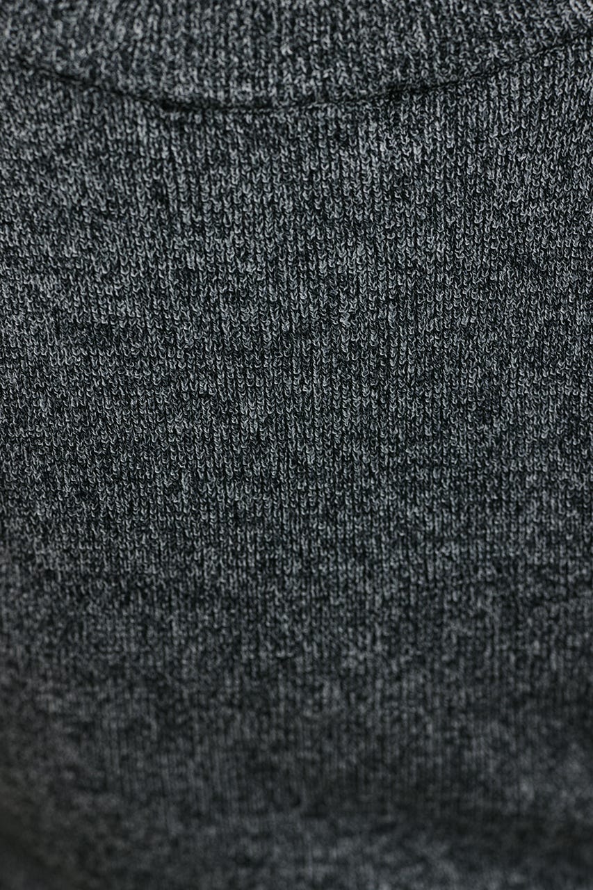 アメスリブークレニットトップ C.GRY FREE